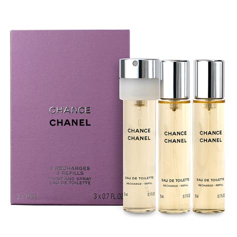 chanel chance twist and spray price|chanel chance 20ml refill.